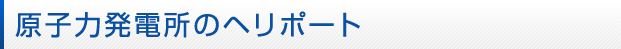 原子力発電所のヘリポート